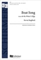 Boat Song SSA choral sheet music cover